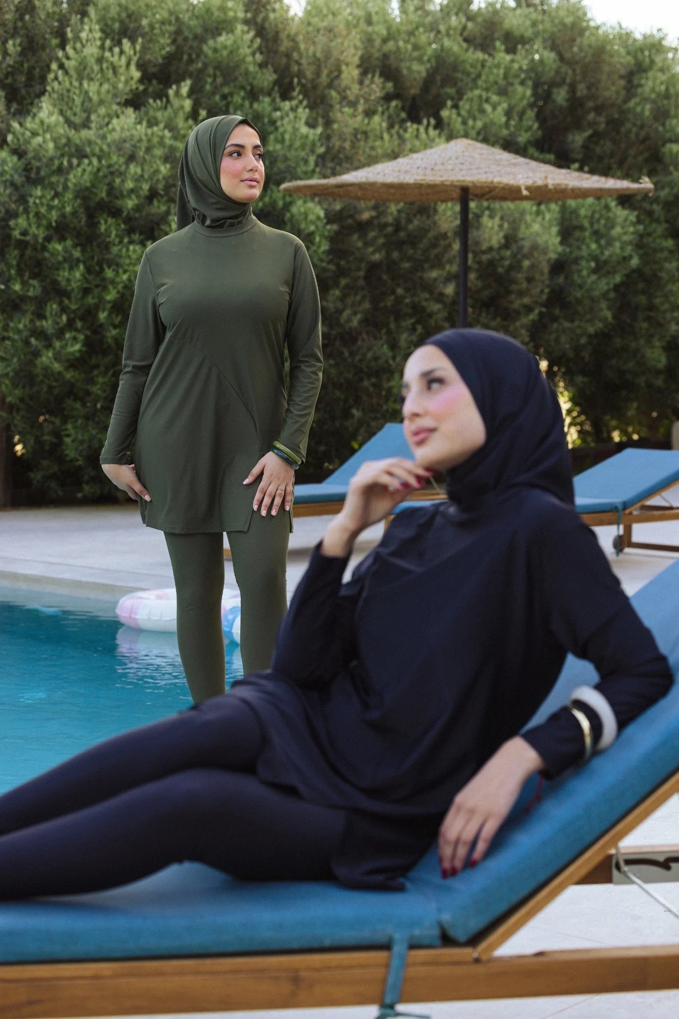 At the Water — Modest Summer Fashion in Morocco