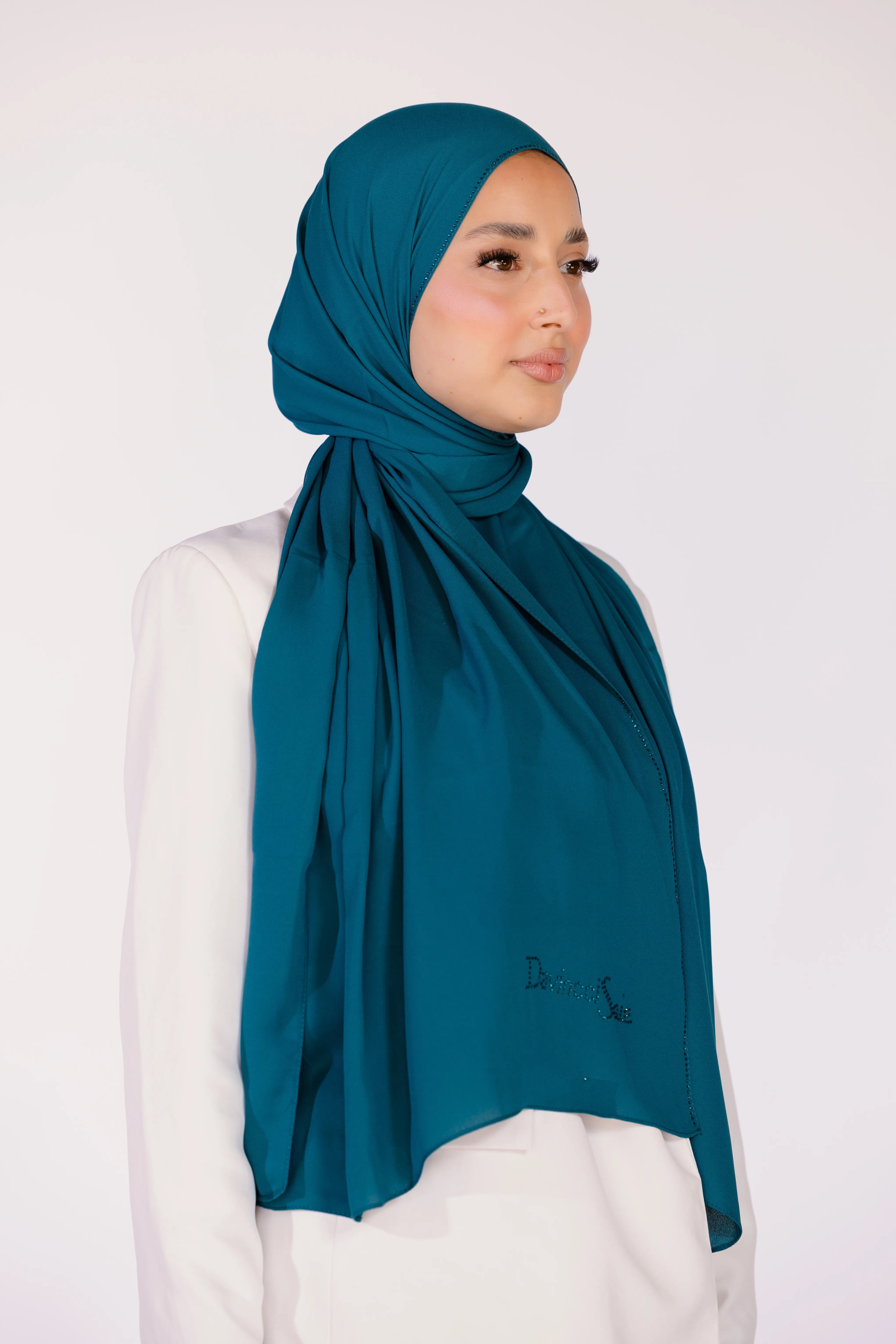The Signature Muslin in Azure | Davincci